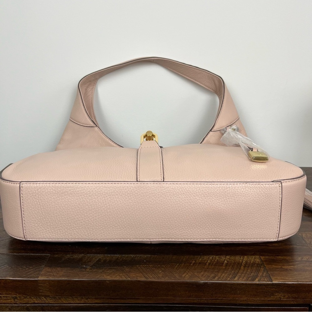 G.I.L.I. Classic Hobo Pebbled Leather in Blush. NWOT. Large #361 - Picture 8 of 12